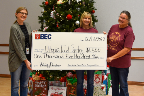 BEC Supports Local Food Pantries this Holiday Season>