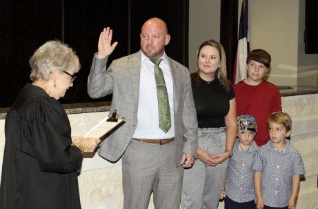 New City Manager Sworn In at Kerrville Municipal Court>