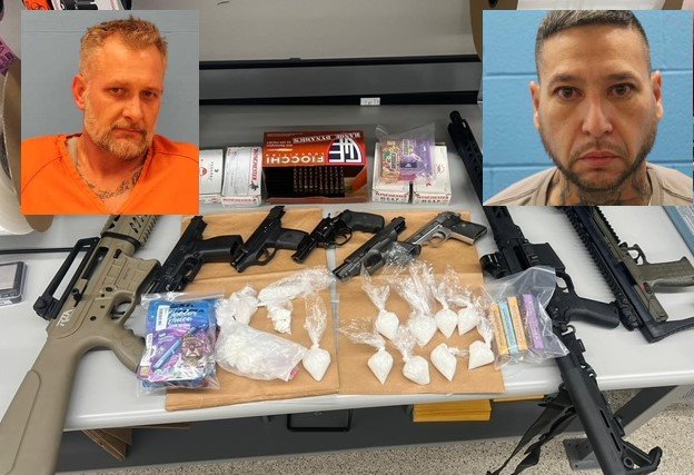 Narcotics Operation Leads to Arrests of Two Individuals on Drug and Firearms Charges in Seguin>