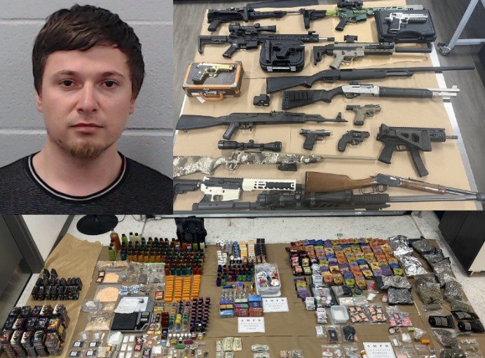 San Marcos Police Seize Massive Drug Cache, Firearms in Hughson Drive Raid>