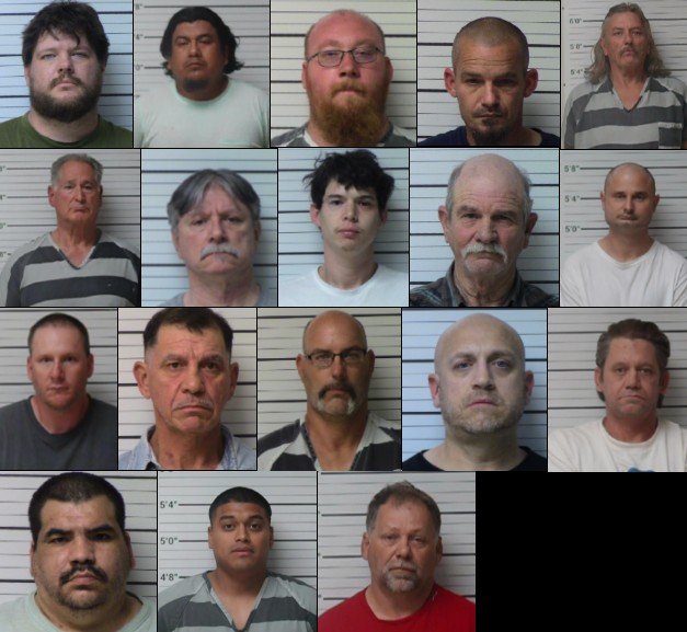 18 Arrested in Kerr County Undercover Operation Targeting Child Sex Predators>