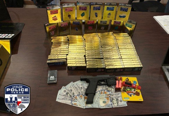 Uvalde Police Street Crimes Unit Seizes Drugs, Firearm in Coordinated Operation>