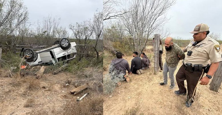 Driver Arrested After Pursuit From Starr County Ends in Rollover Crash in Zapata County>